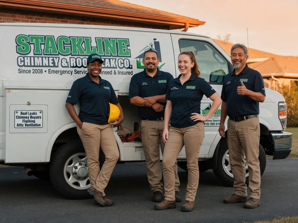 Chimney flashing repair company in Claremont, SD